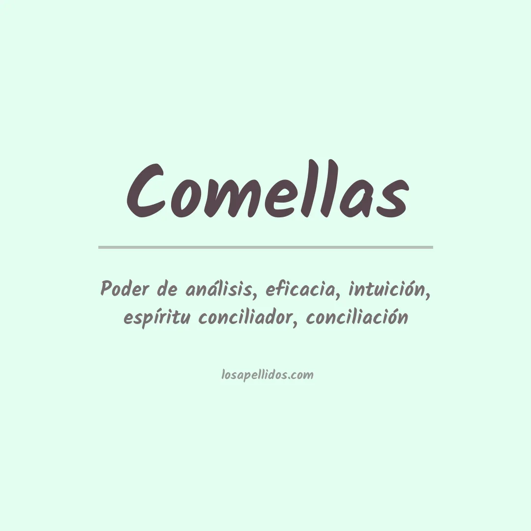 Apellido Comellas