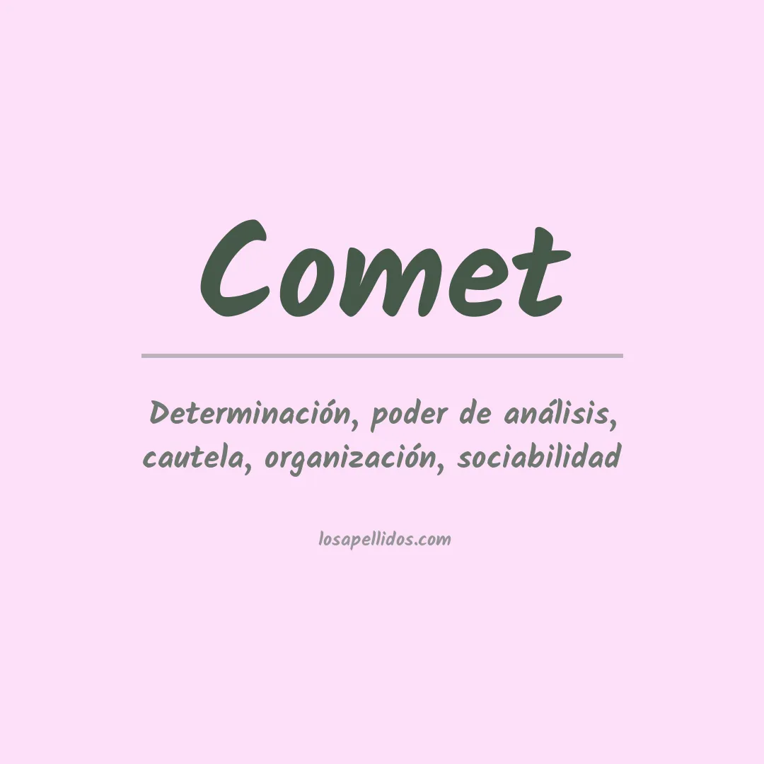 Apellido Comet