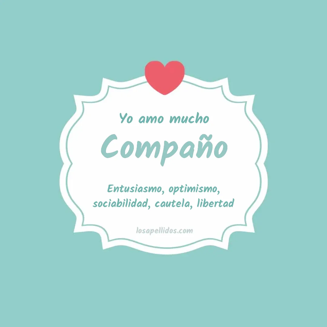 Yo amo mucho Compaño