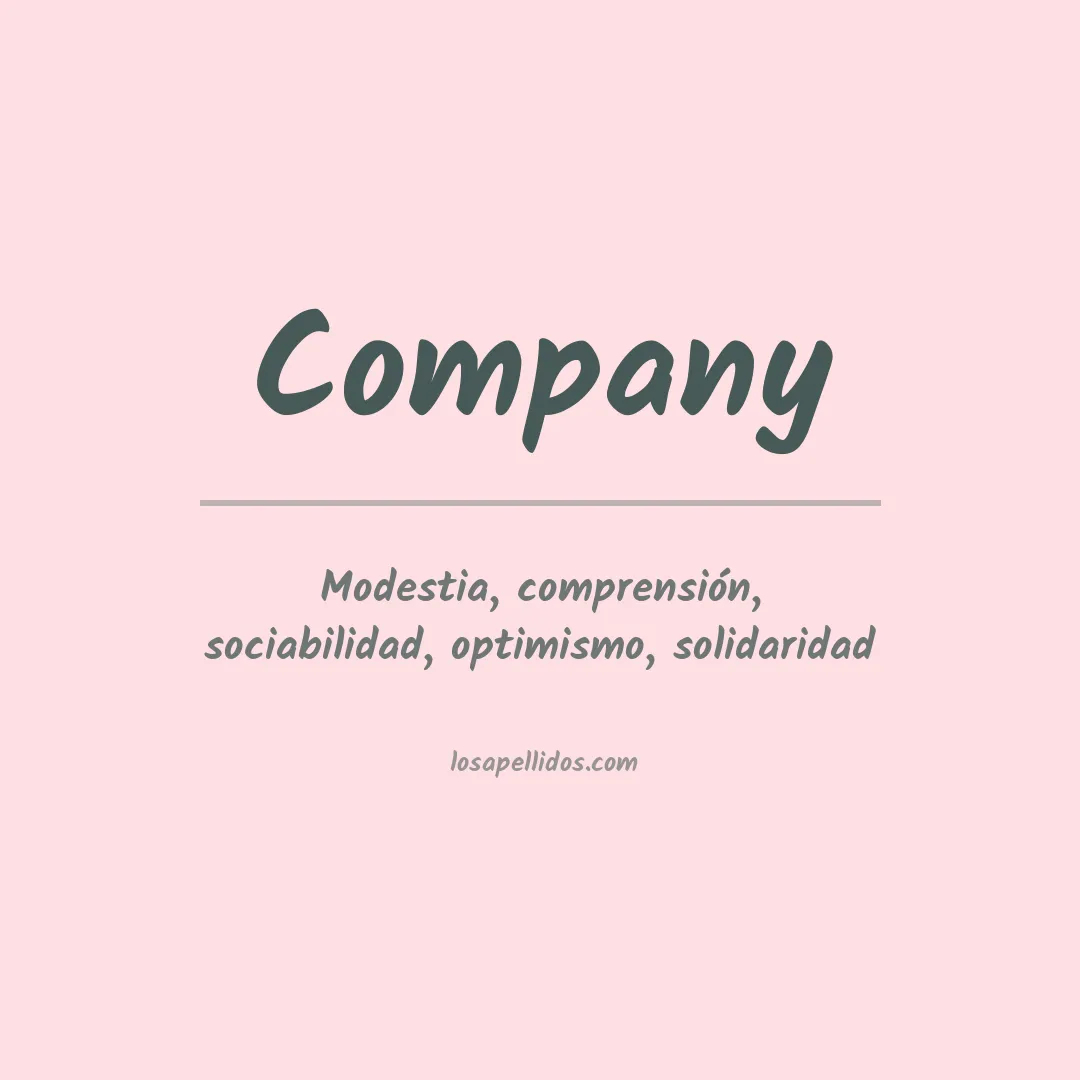 Apellido Company