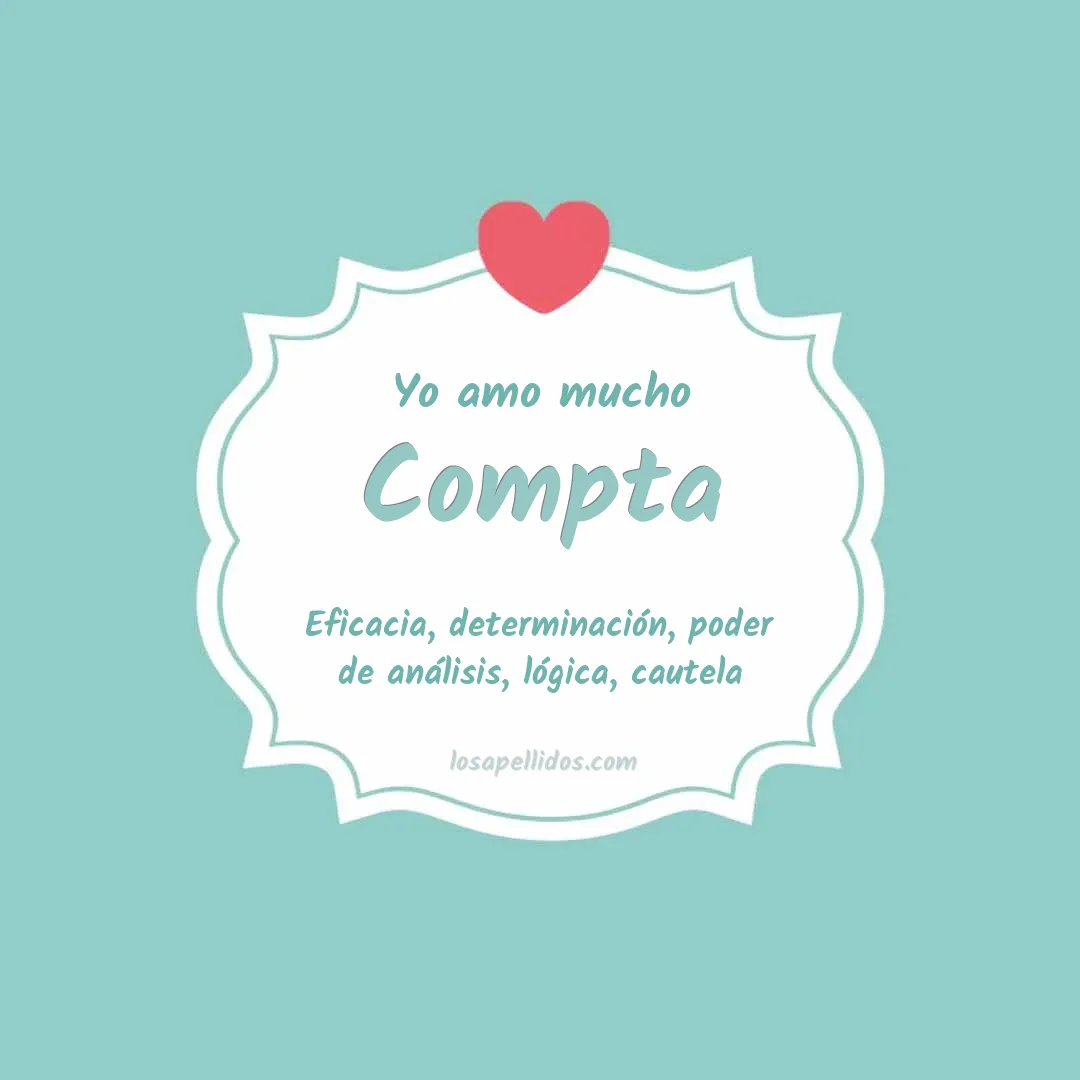 Yo amo mucho Compta