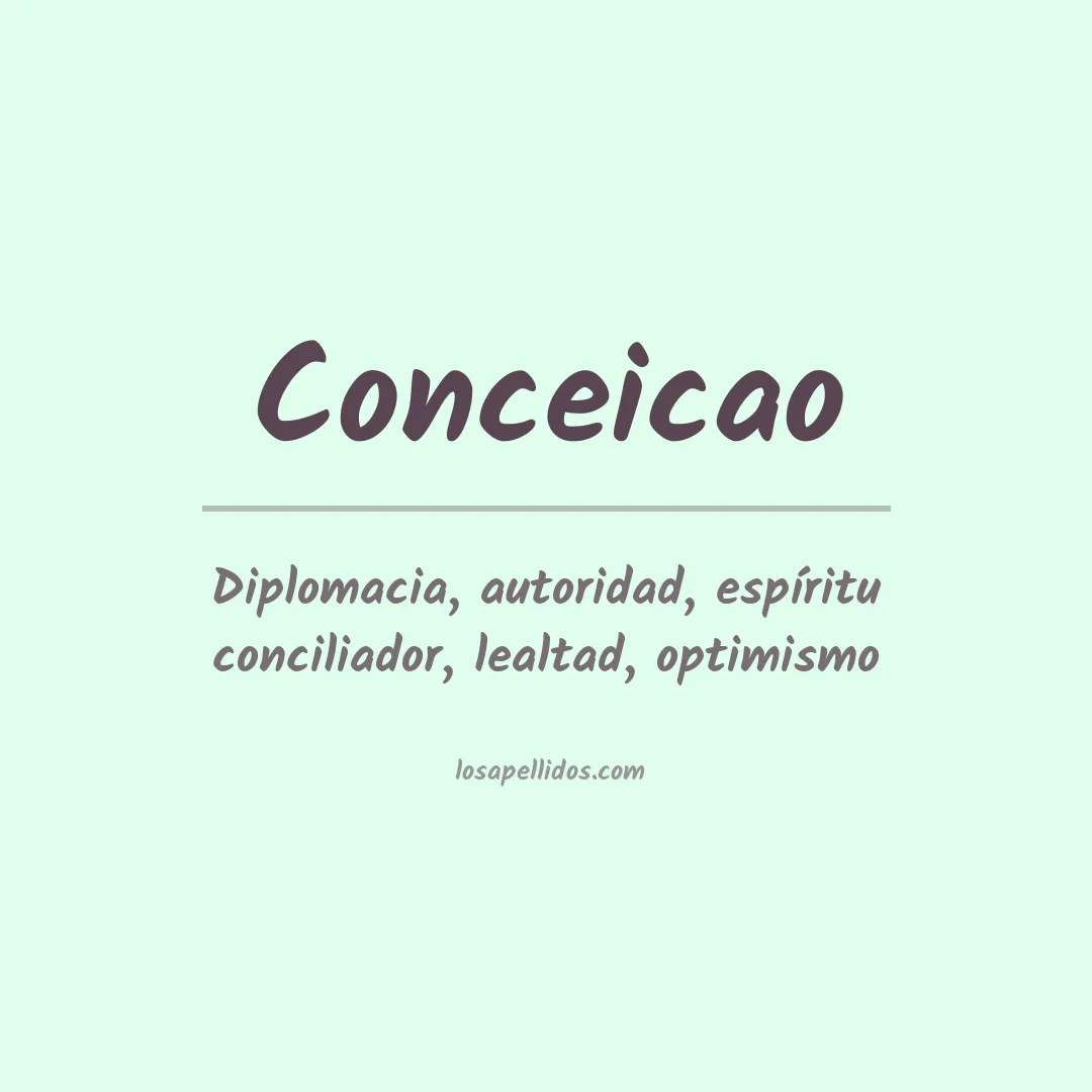 Apellido Conceicao