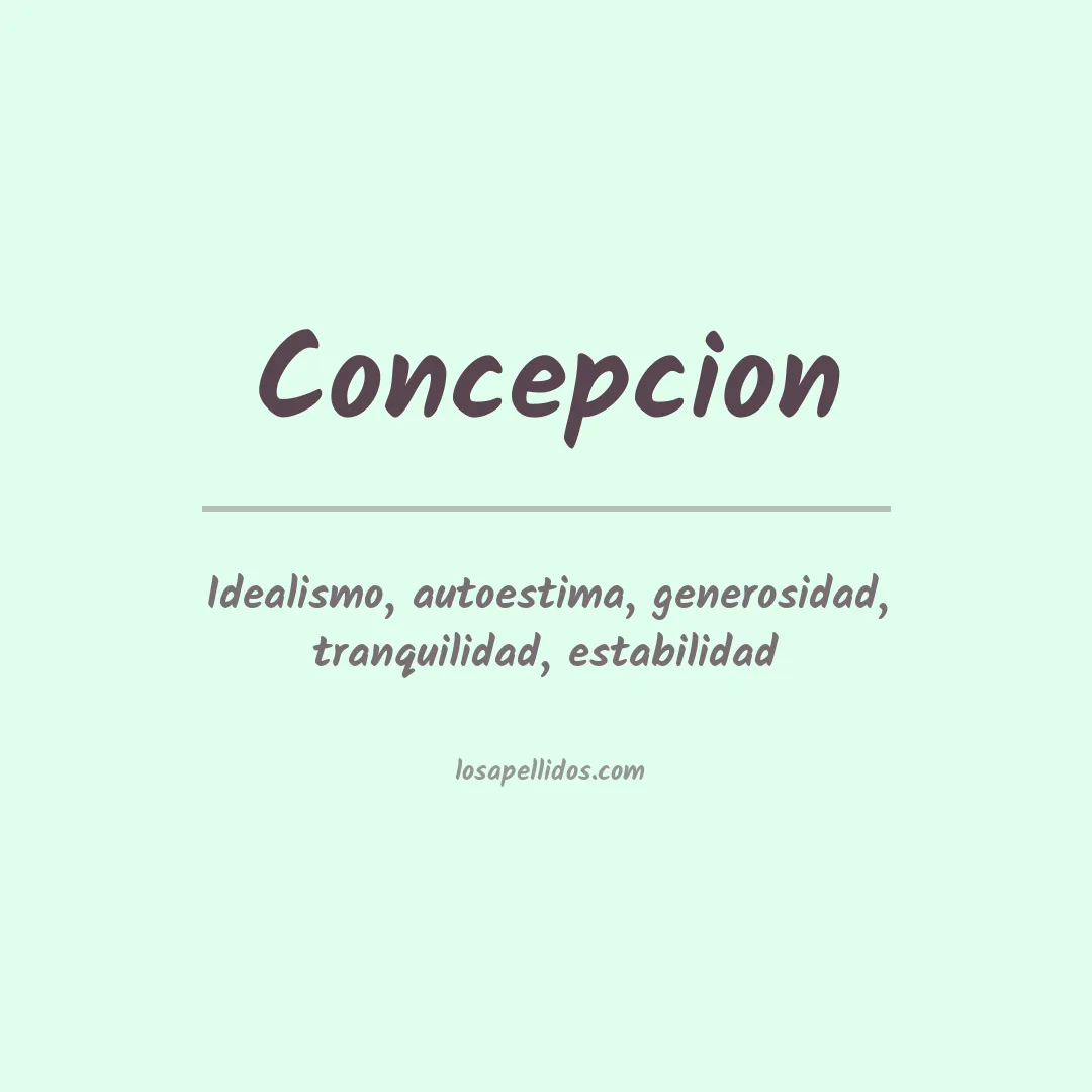 Apellido Concepcion