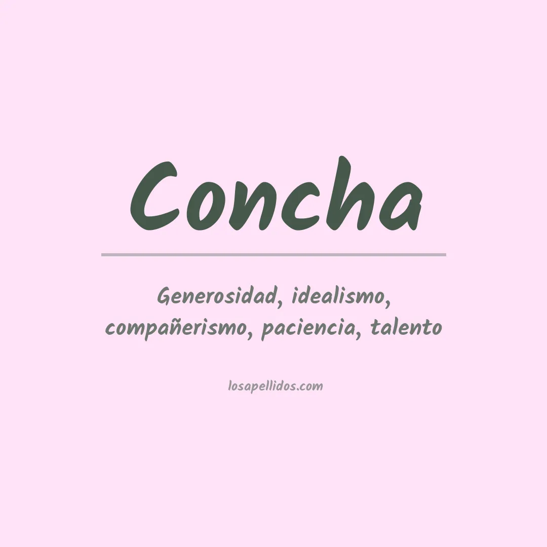 Apellido Concha
