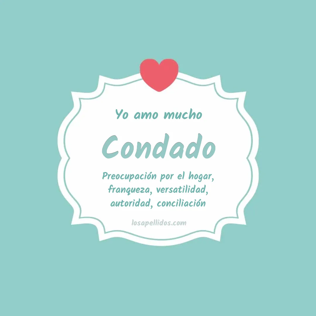 Yo amo mucho Condado
