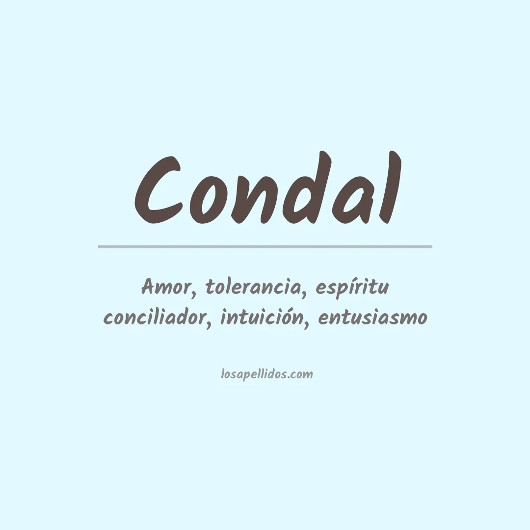 Apellido Condal