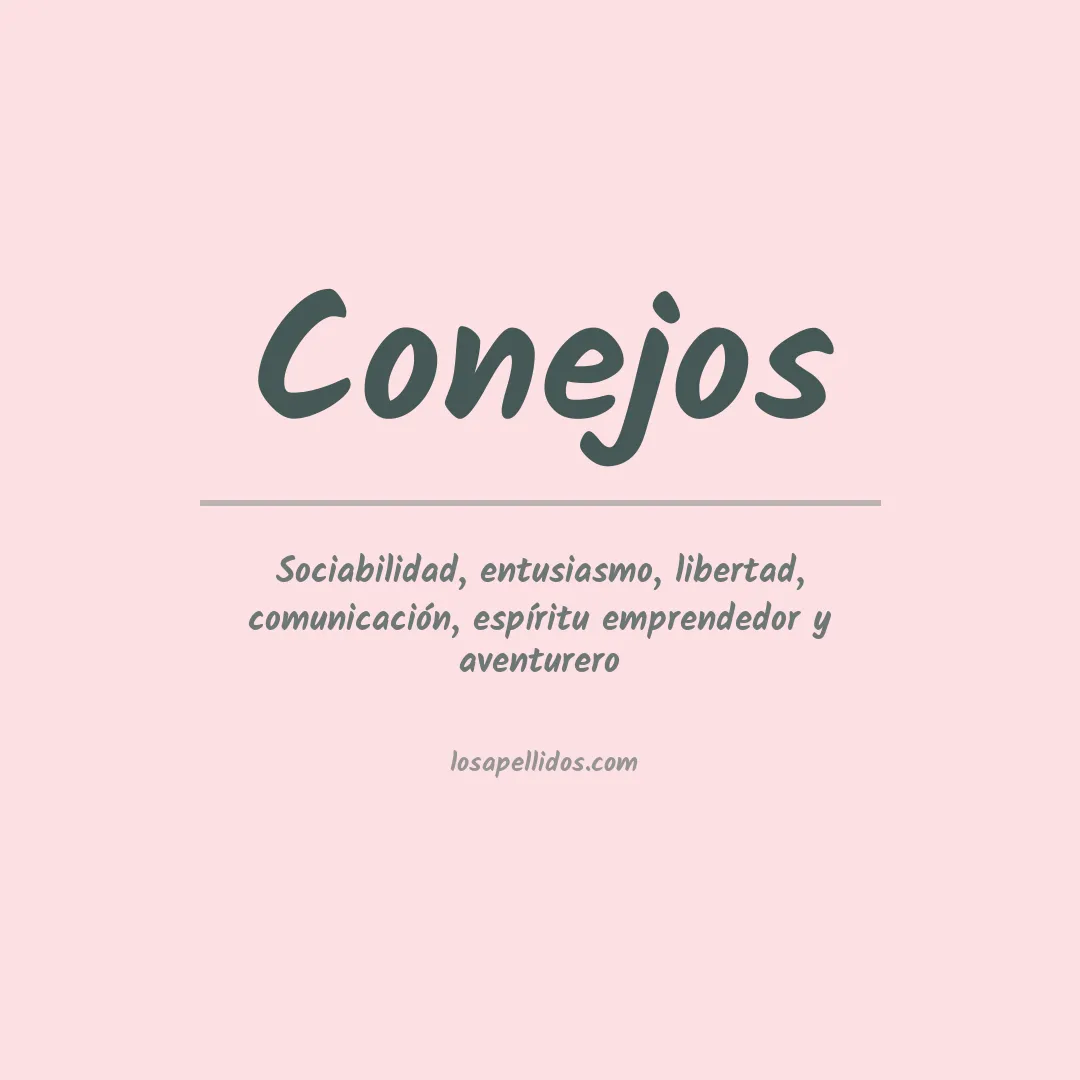 Apellido Conejos