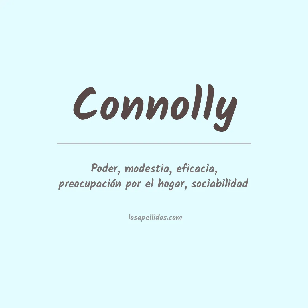 Apellido Connolly