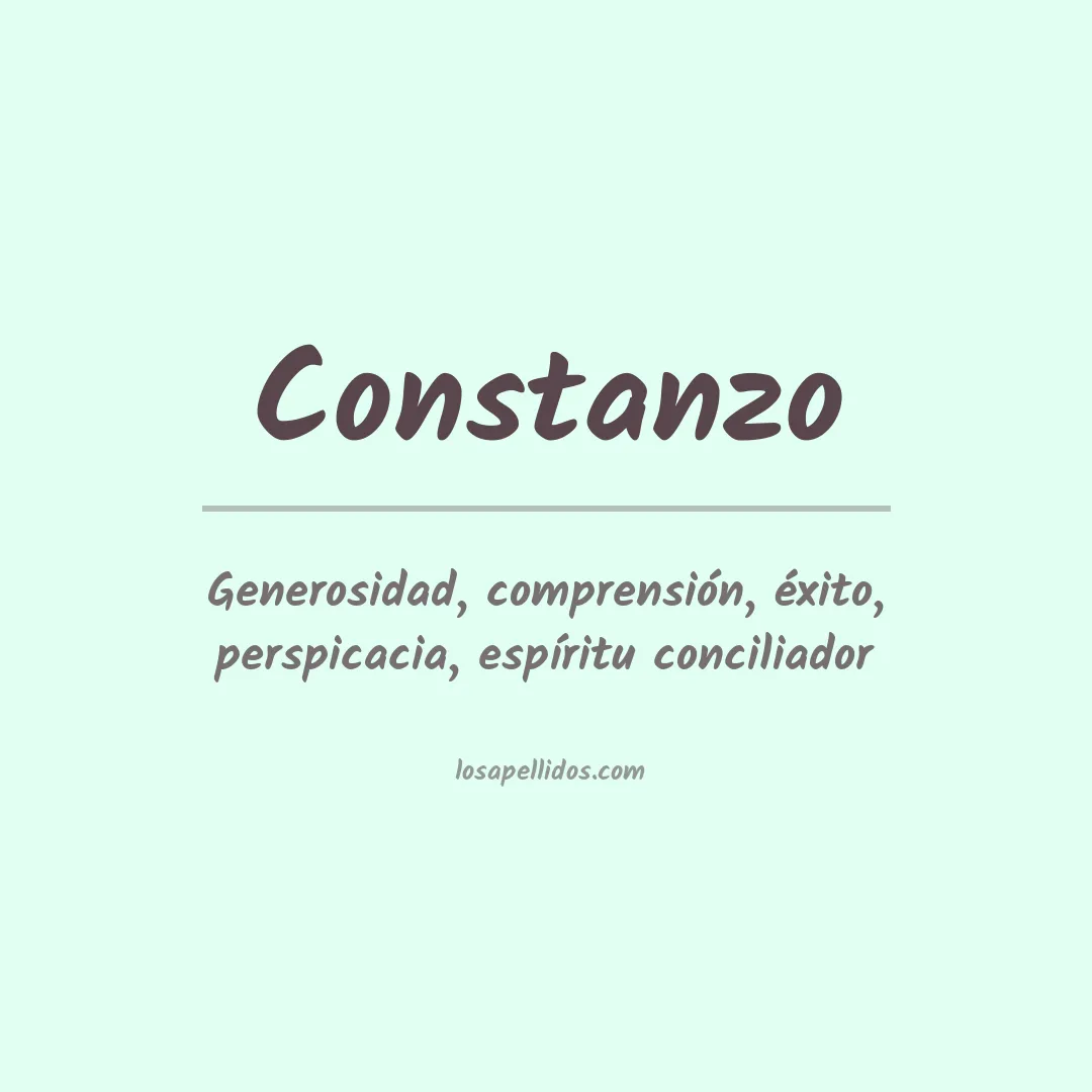 Apellido Constanzo