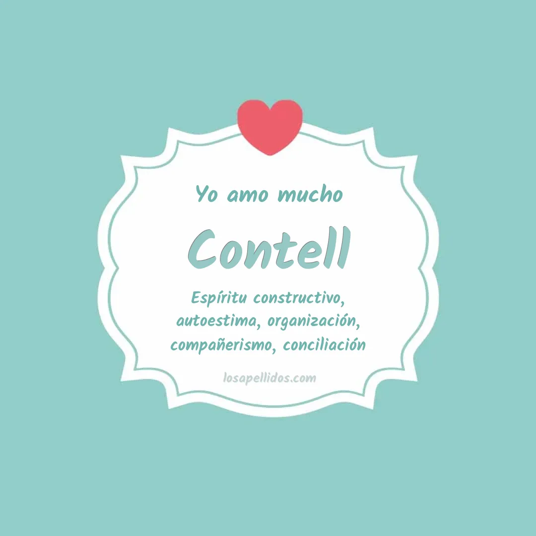 Yo amo mucho Contell