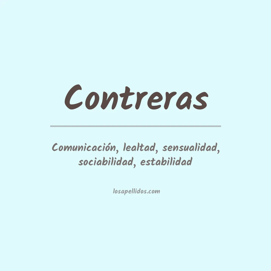 Apellido Contreras