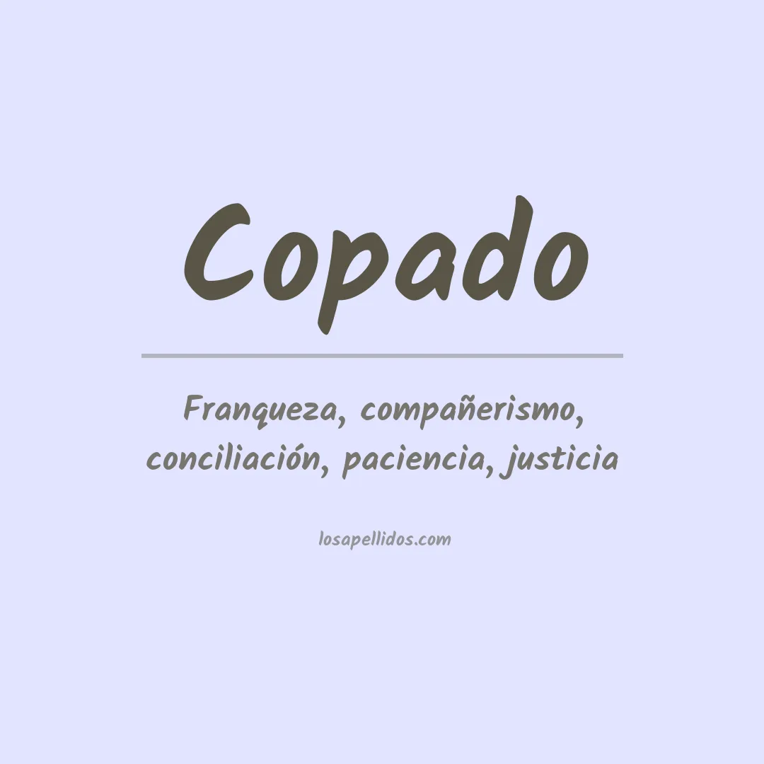Apellido Copado