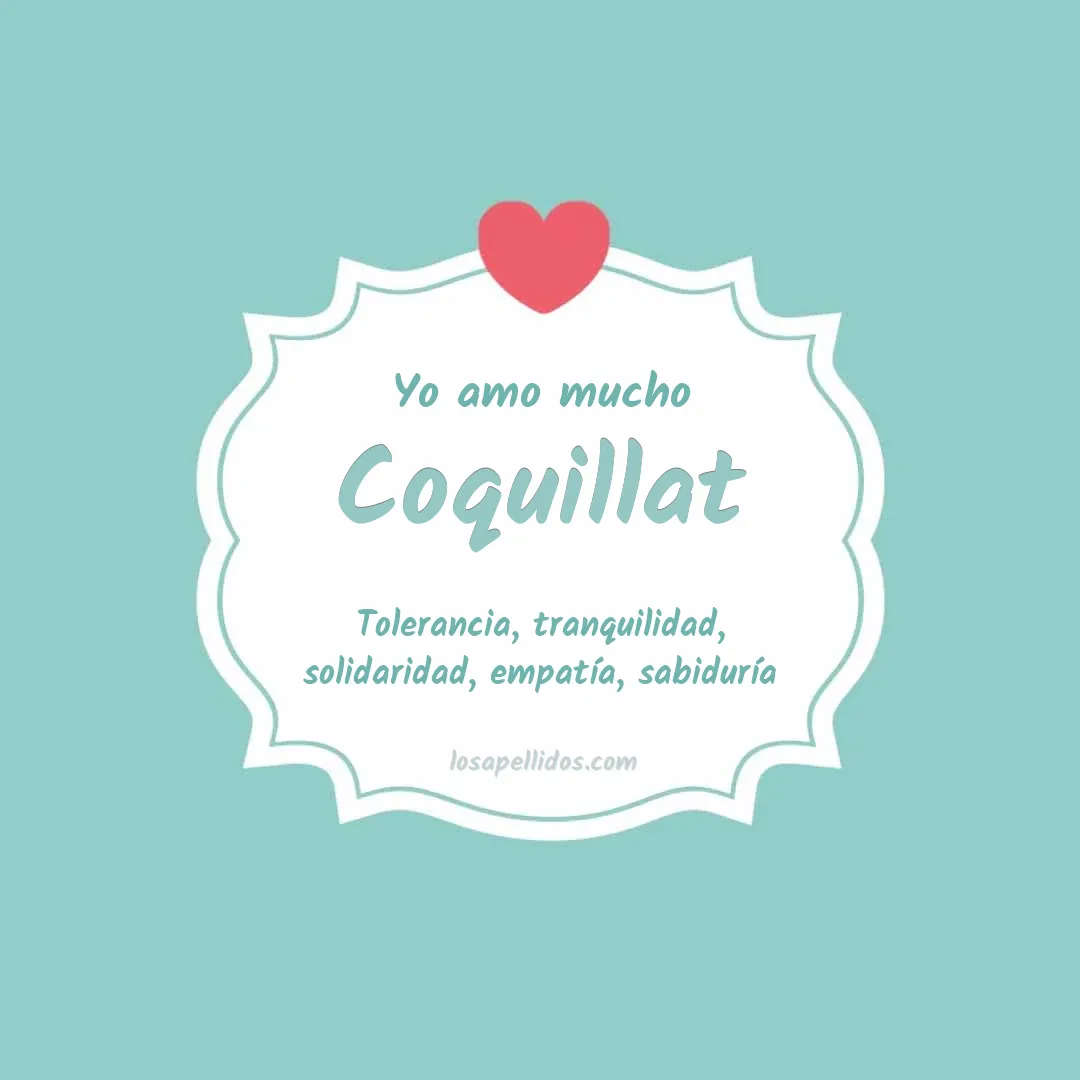 Yo amo mucho Coquillat