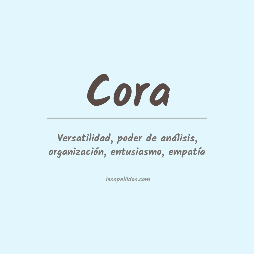 Apellido Cora