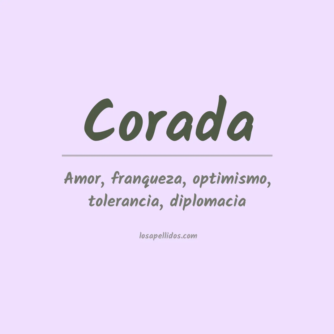 Apellido Corada