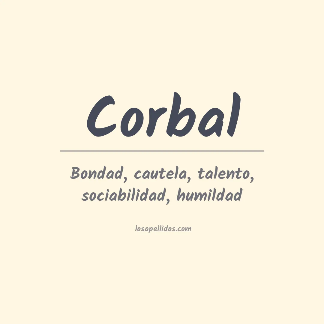 Apellido Corbal