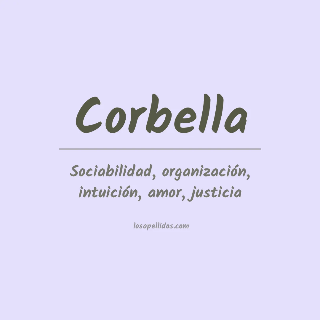 Apellido Corbella