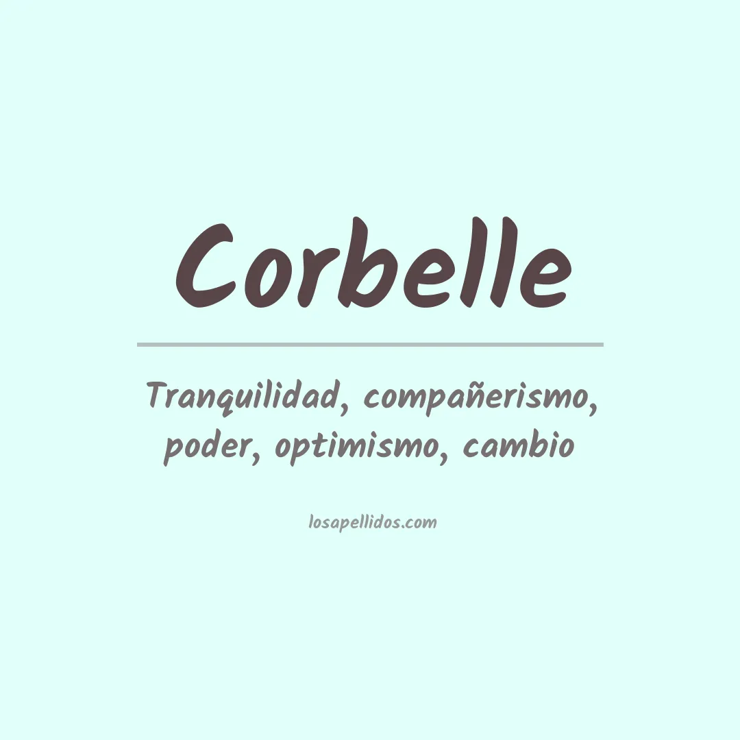Apellido Corbelle