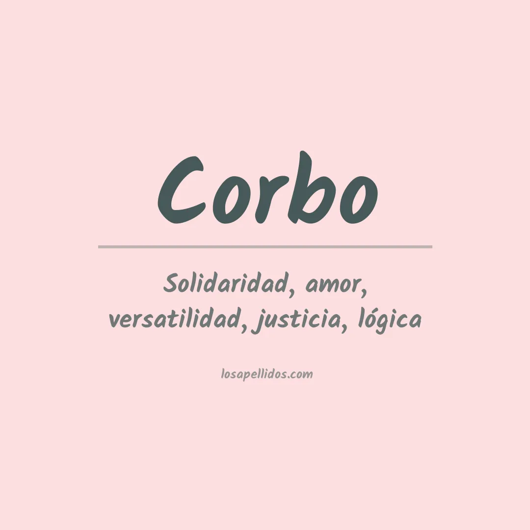 Apellido Corbo