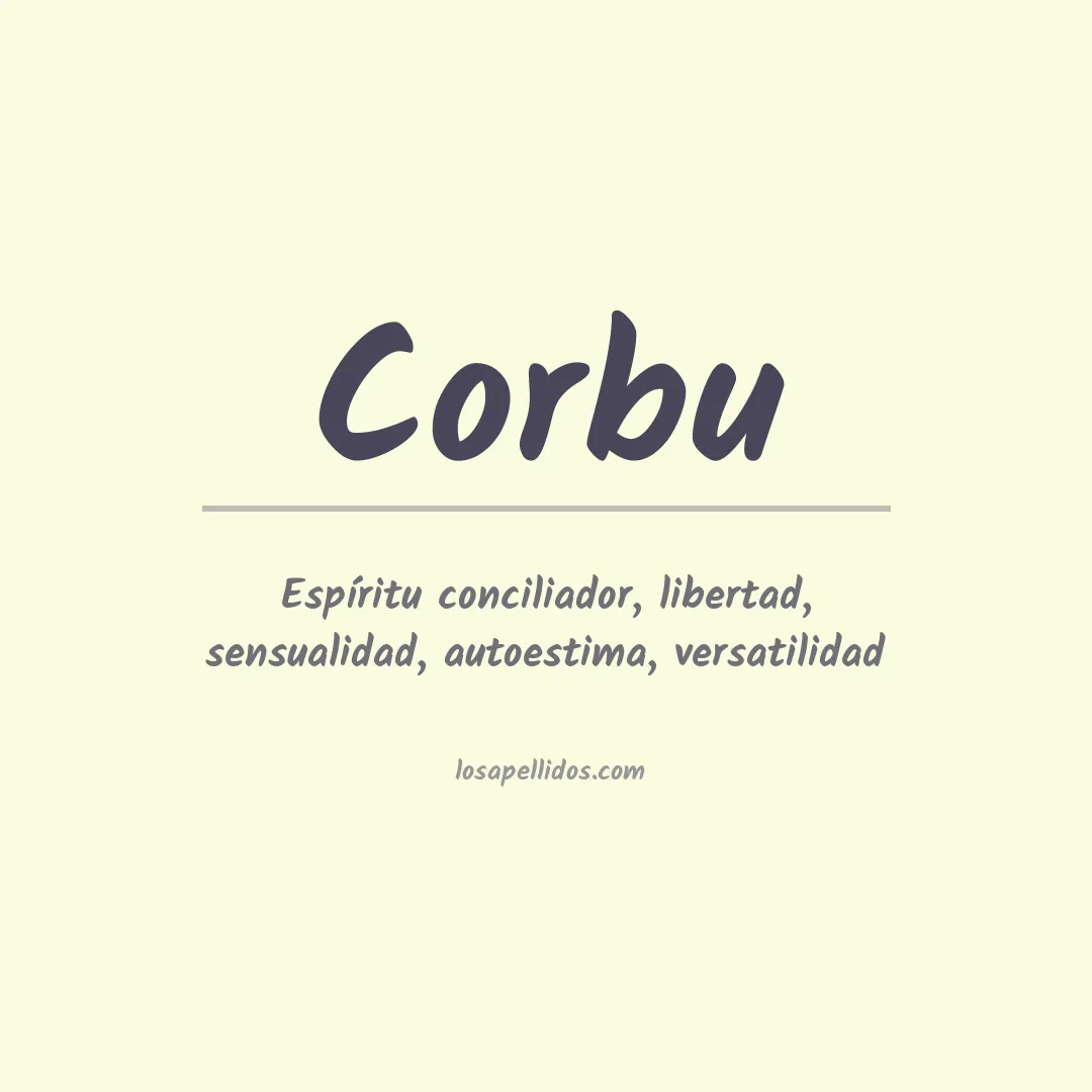 Apellido Corbu
