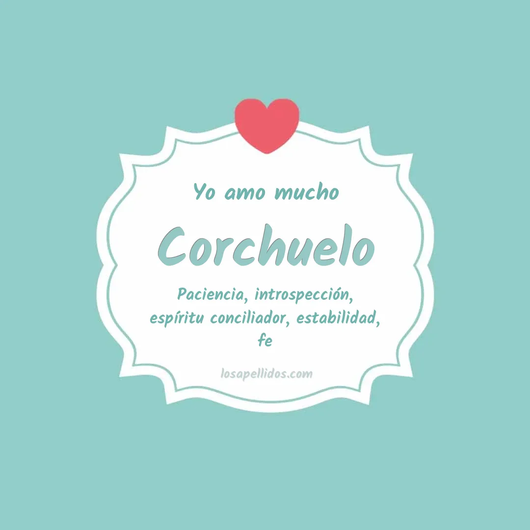 Yo amo mucho Corchuelo