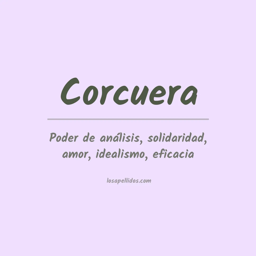 Apellido Corcuera
