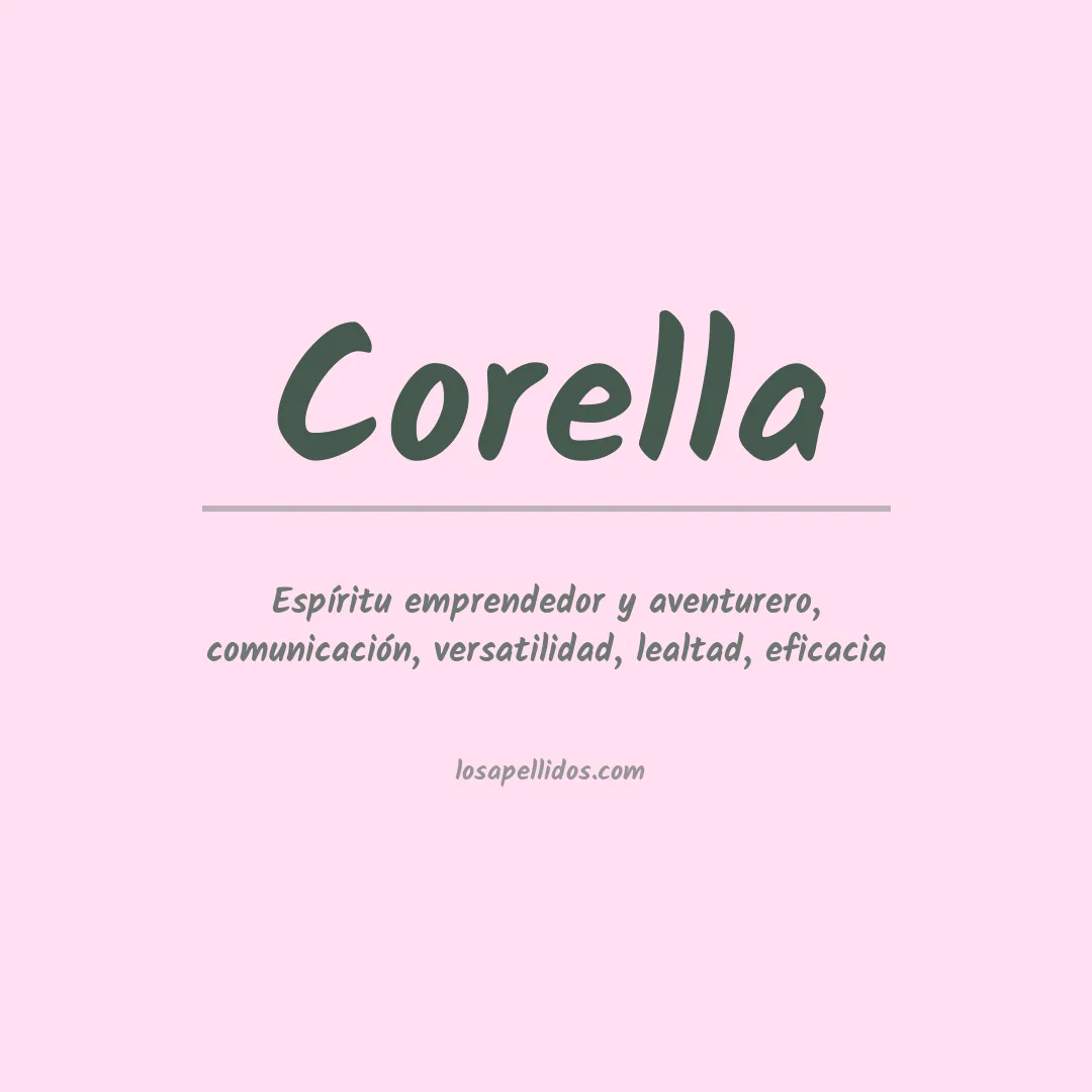 Apellido Corella