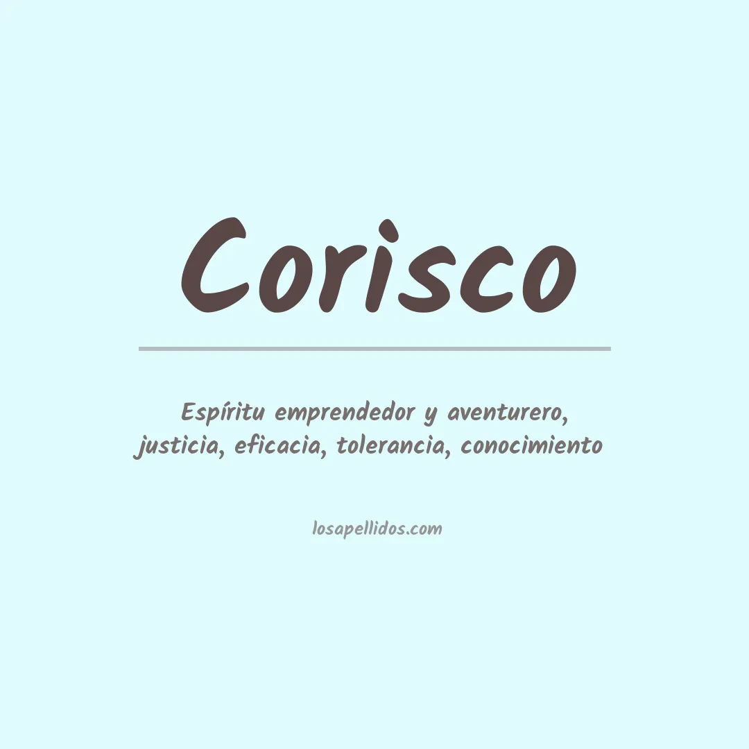Apellido Corisco