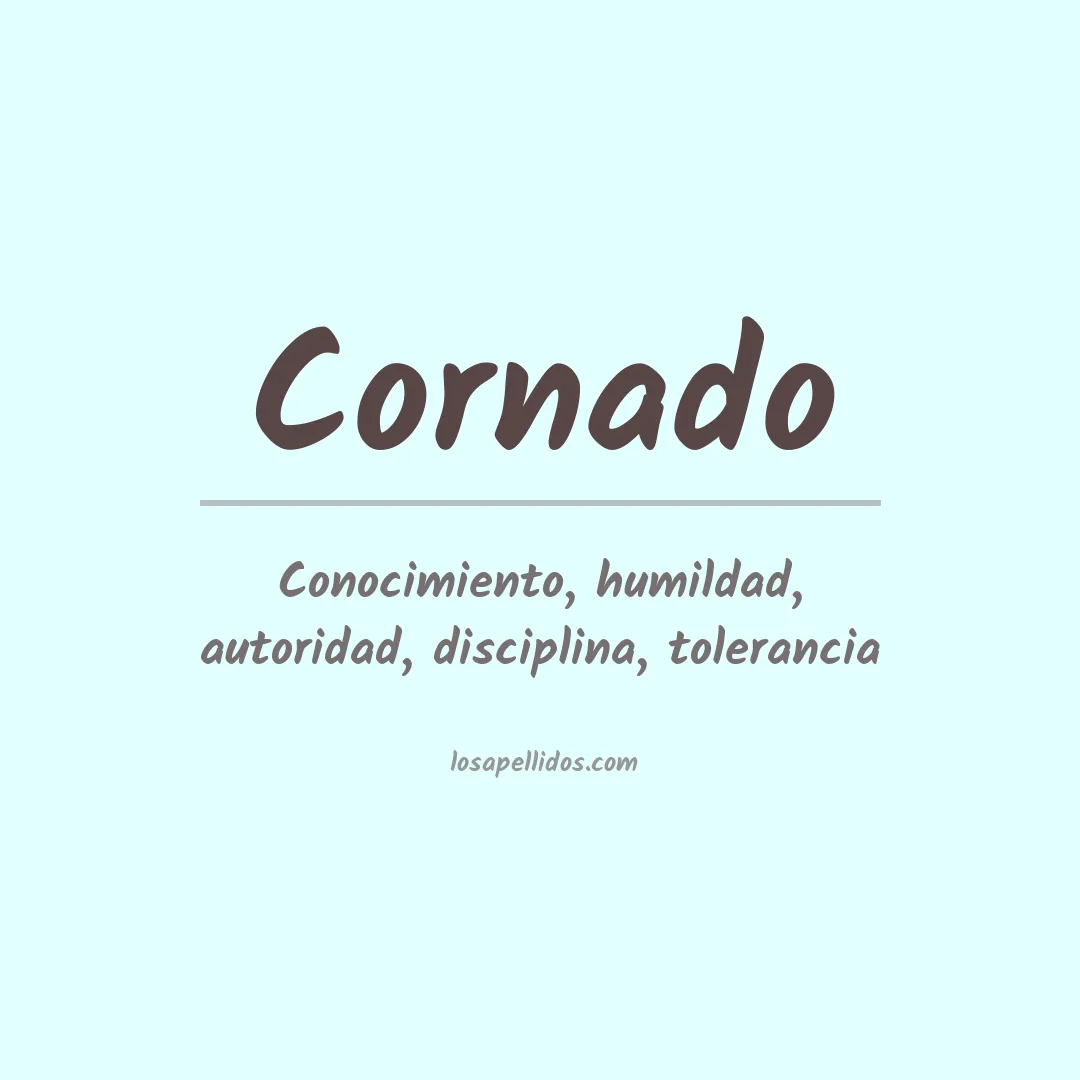 Apellido Cornado
