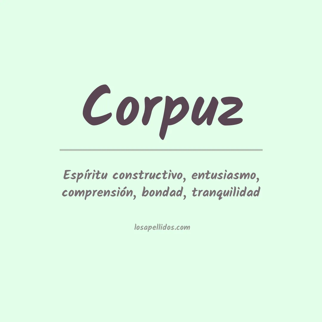 Apellido Corpuz