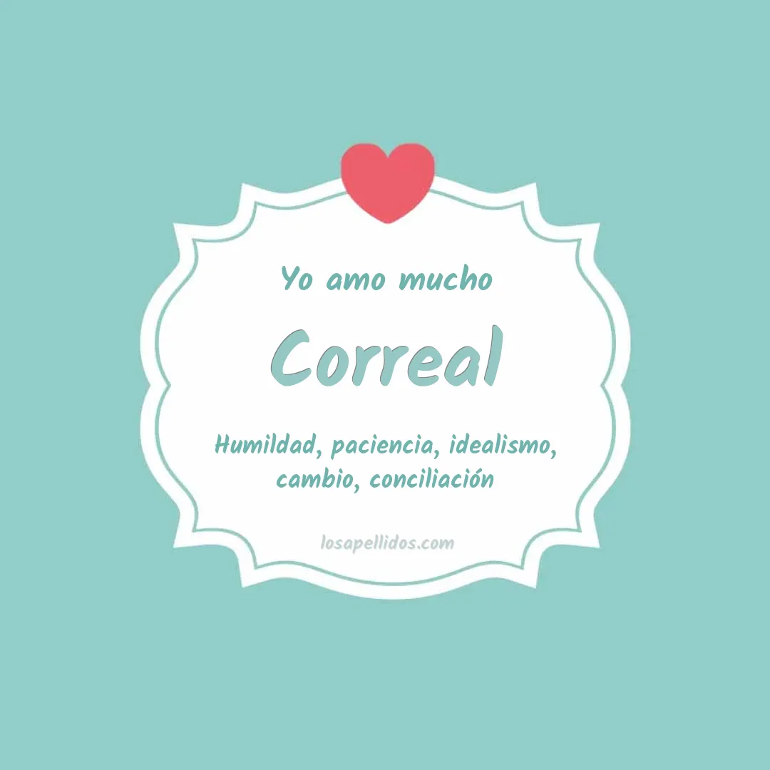 Yo amo mucho Correal