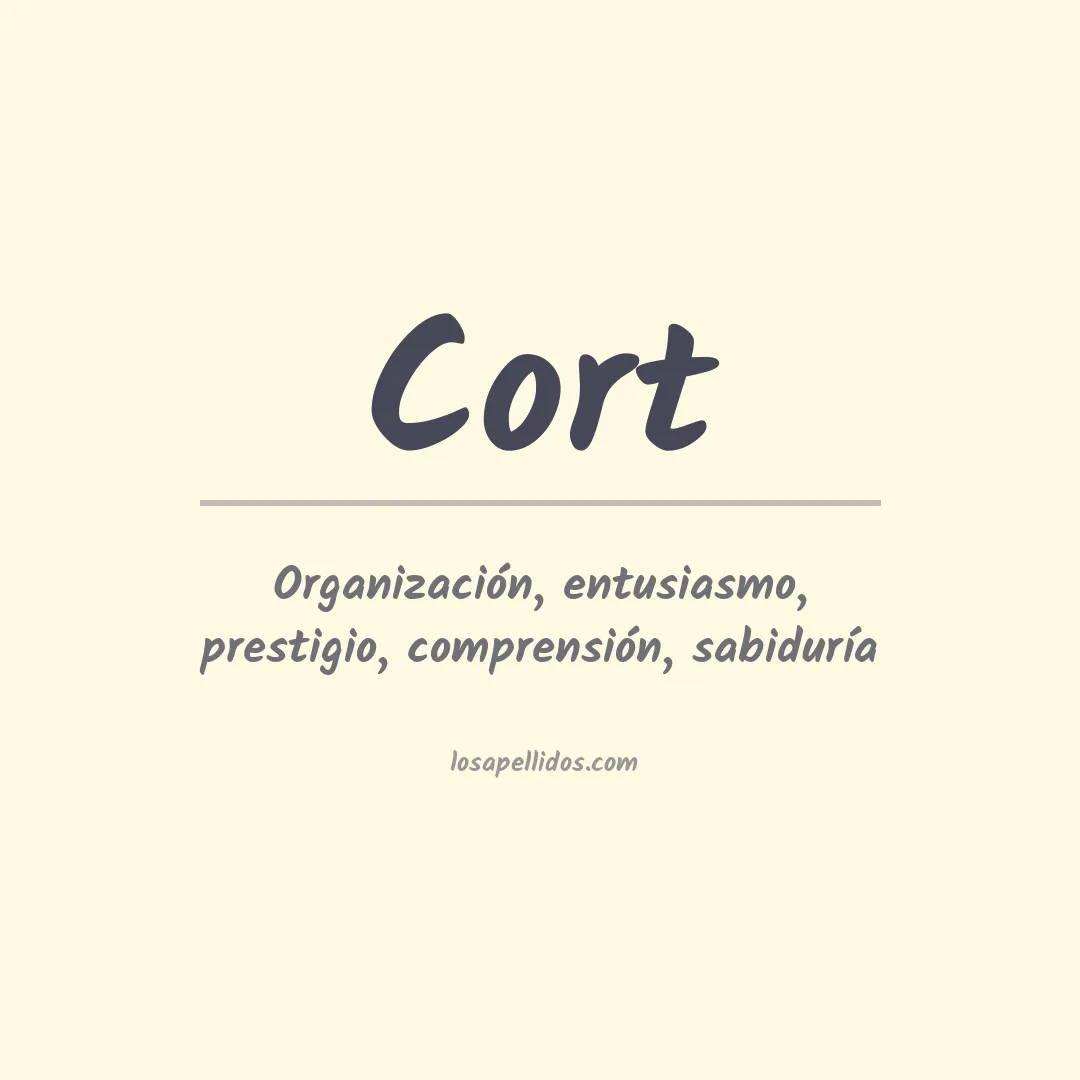 Apellido Cort