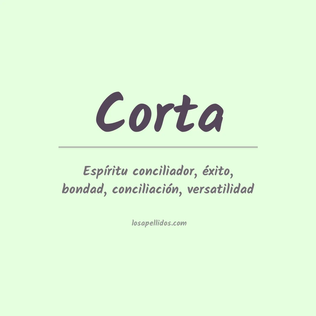 Apellido Corta