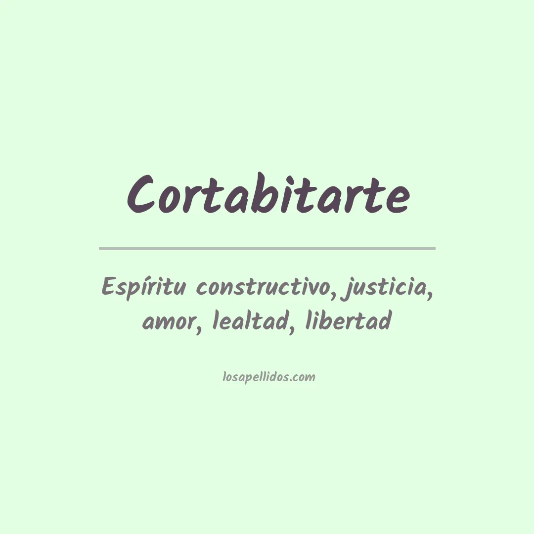 Apellido Cortabitarte