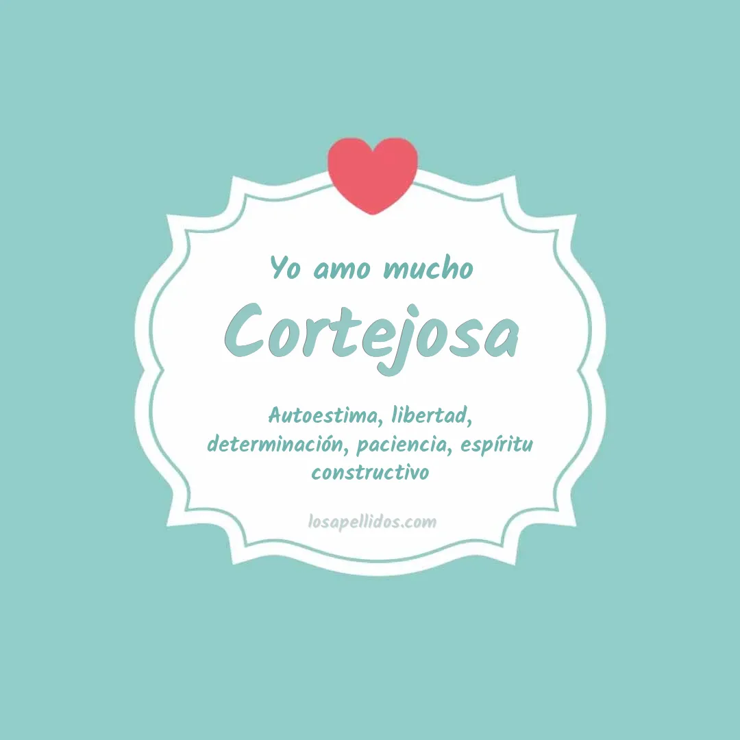 Yo amo mucho Cortejosa