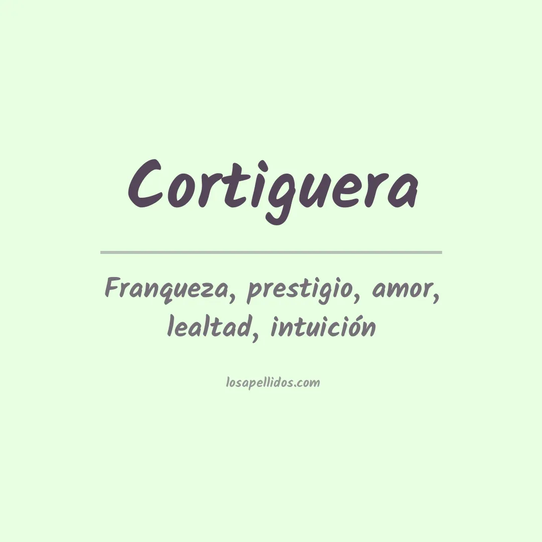 Apellido Cortiguera
