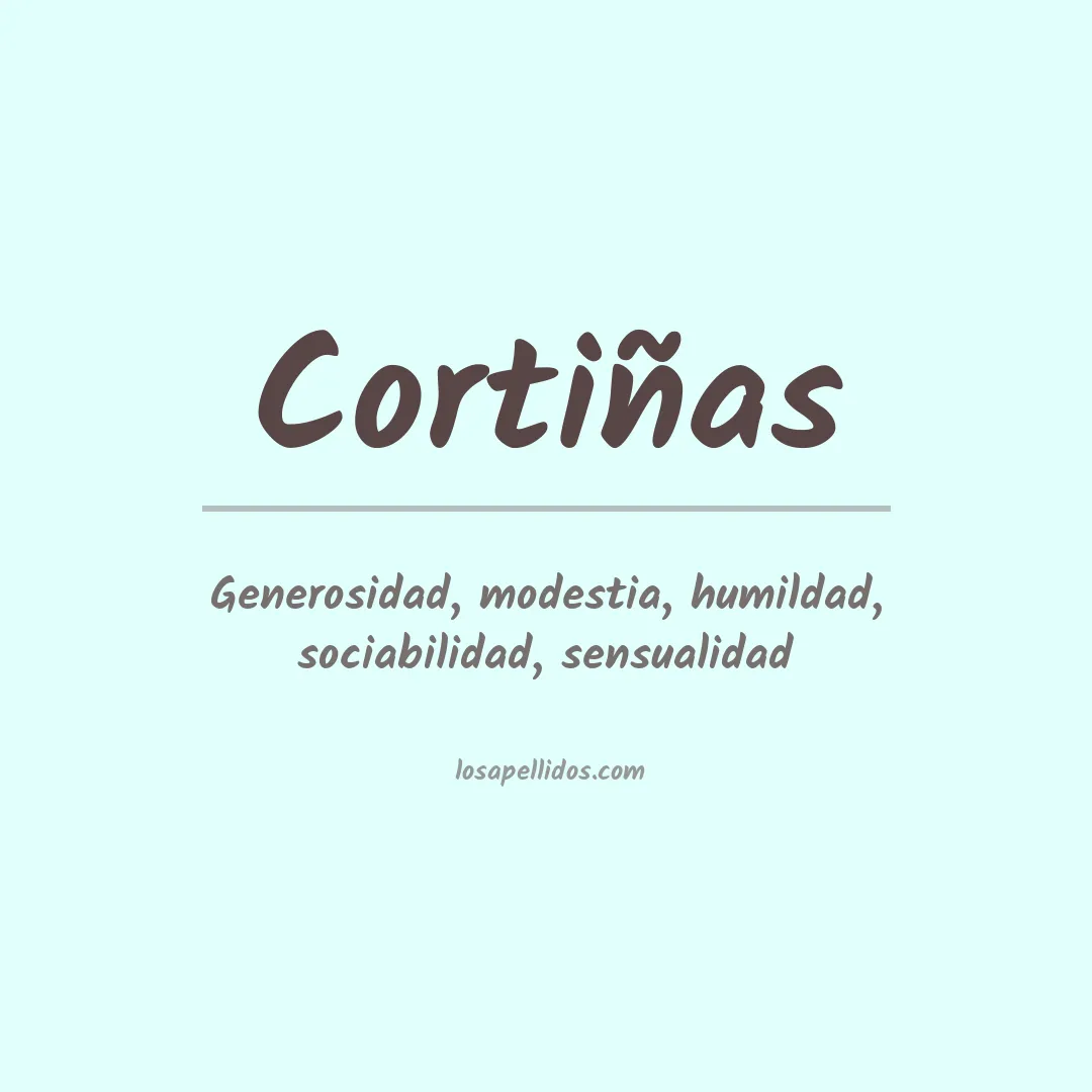 Apellido Cortiñas