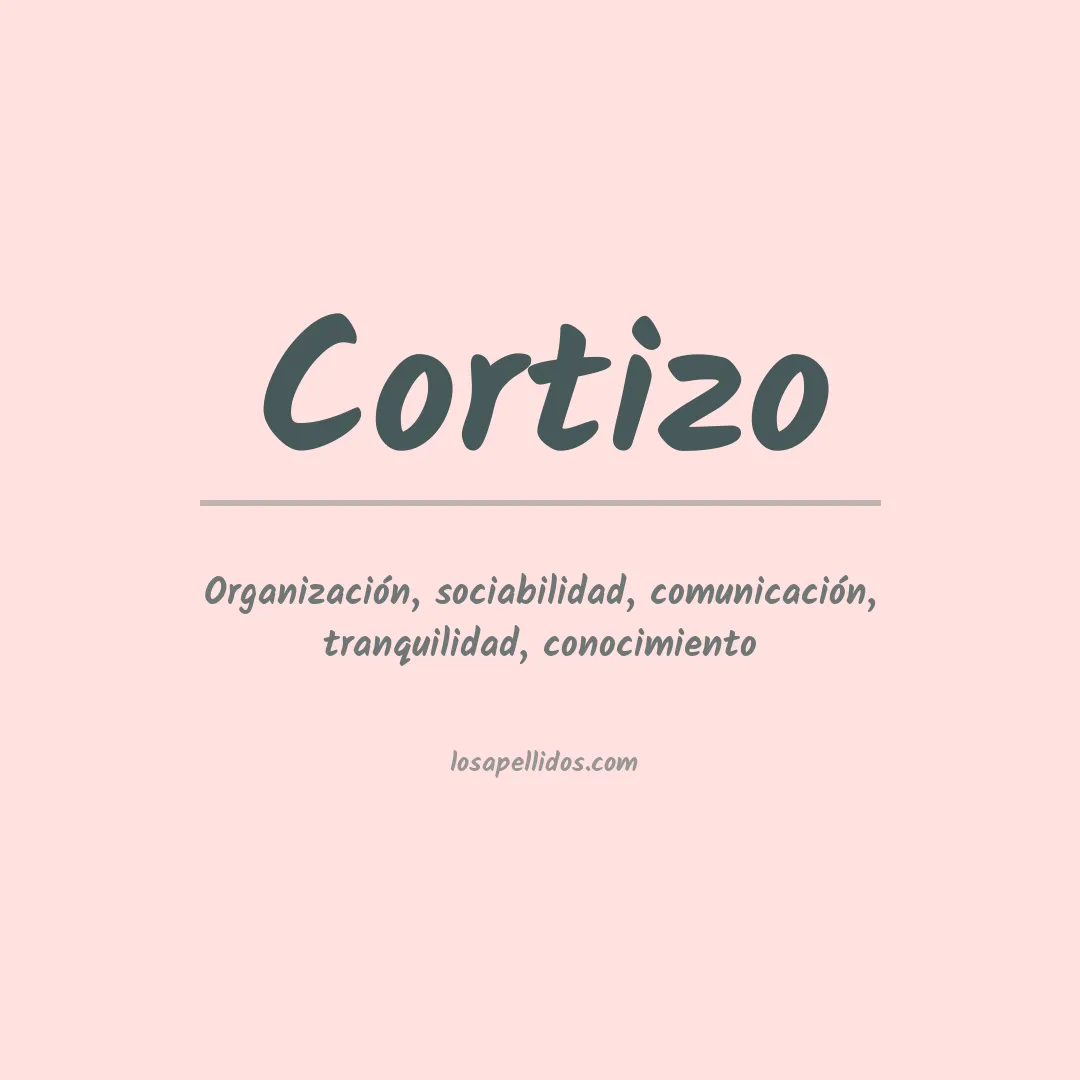 Apellido Cortizo