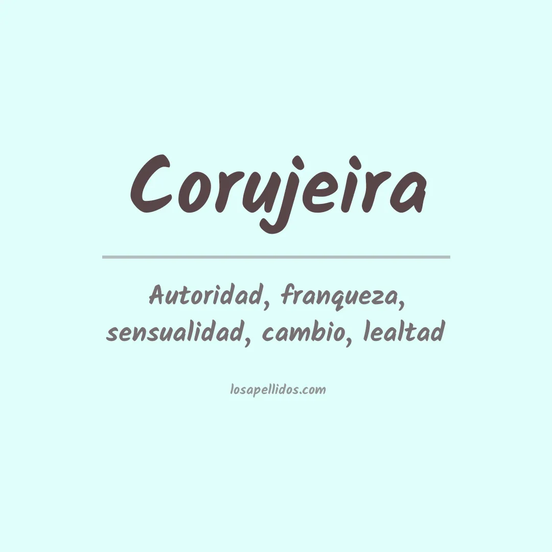 Apellido Corujeira