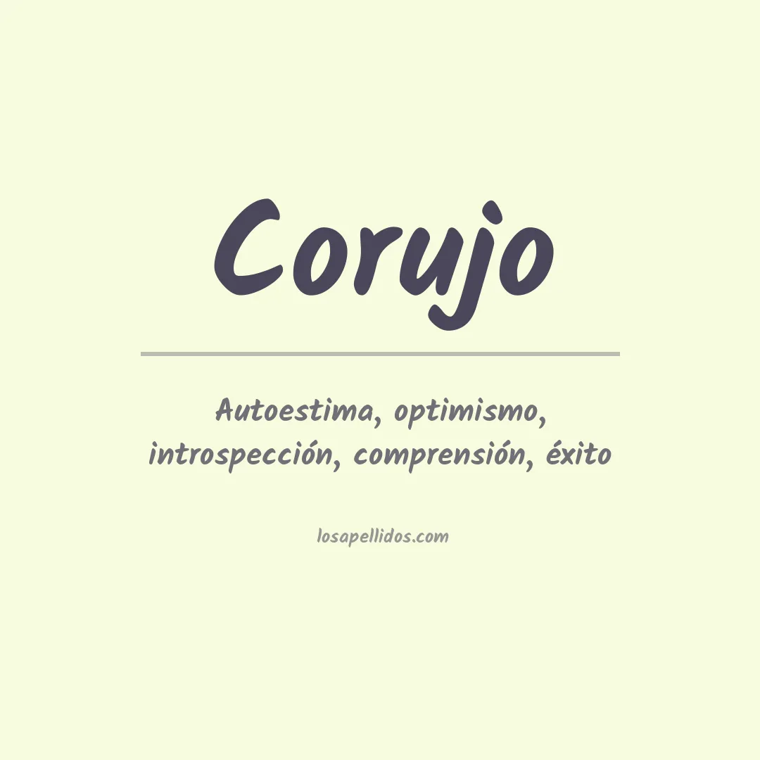 Apellido Corujo