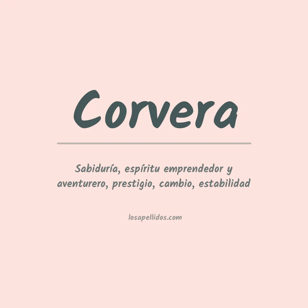 Apellido Corvera