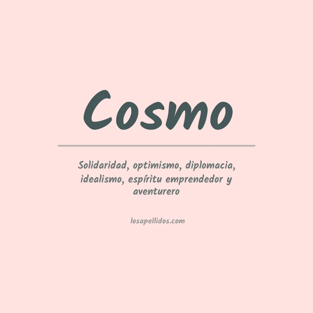 Apellido Cosmo
