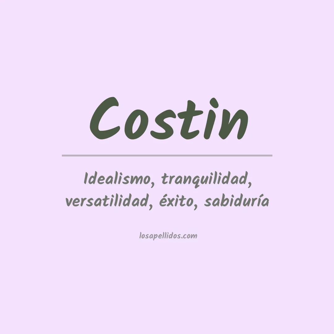 Apellido Costin