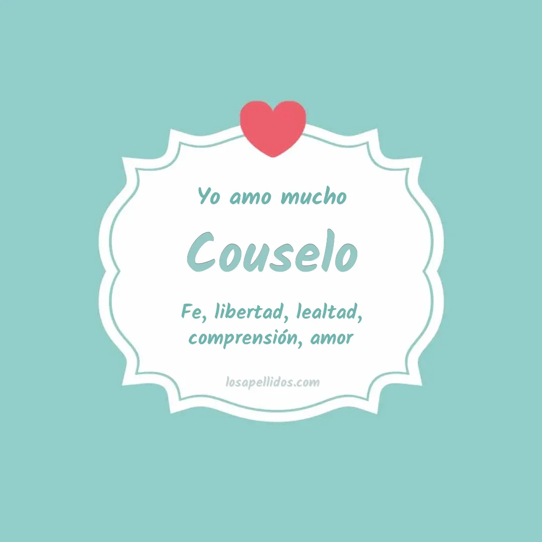 Yo amo mucho Couselo