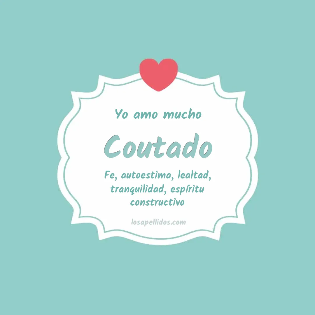 Yo amo mucho Coutado