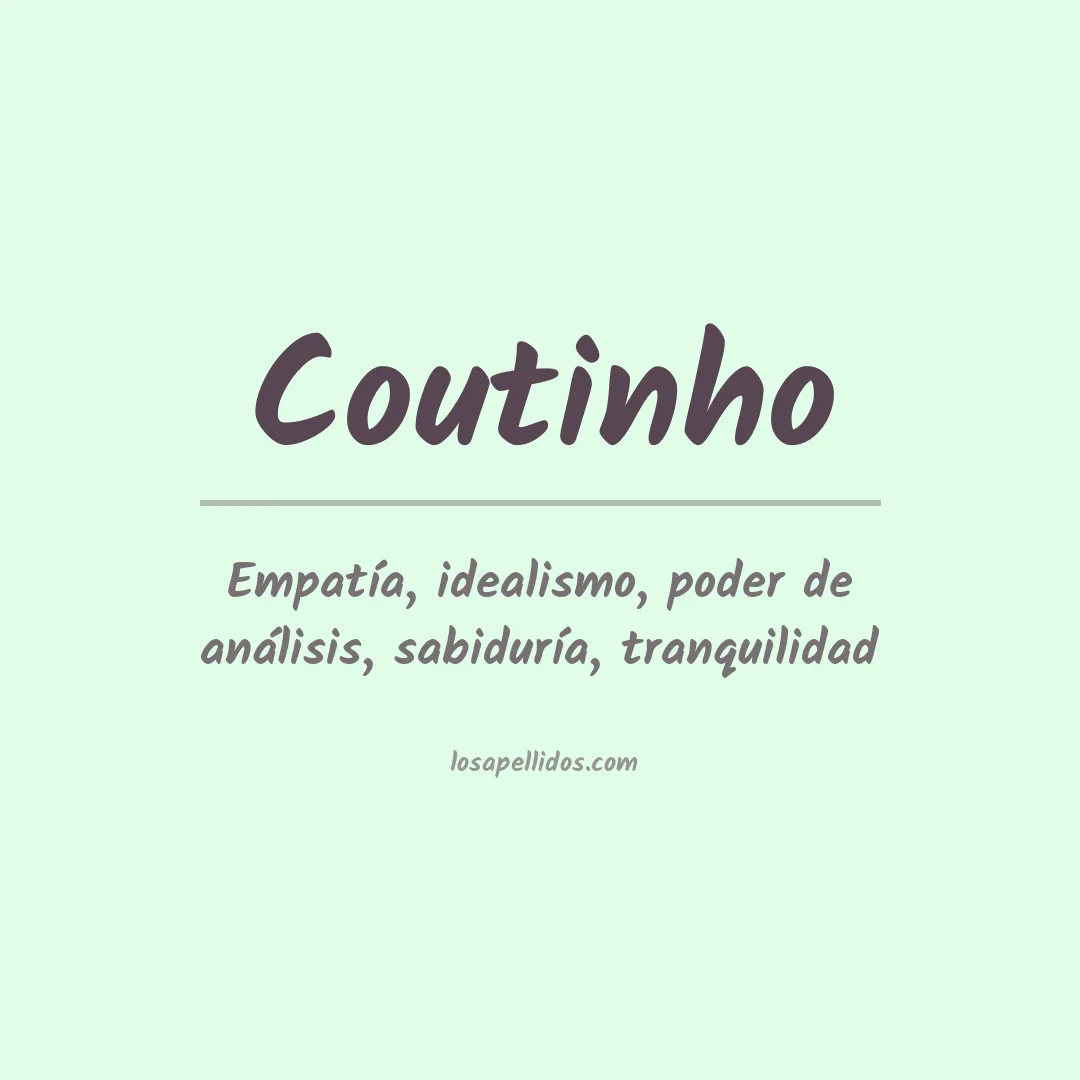 Apellido Coutinho