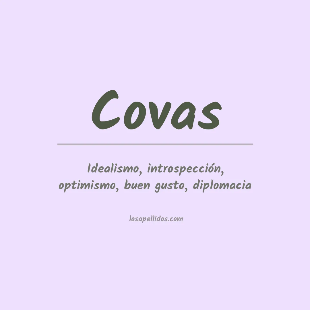 Apellido Covas