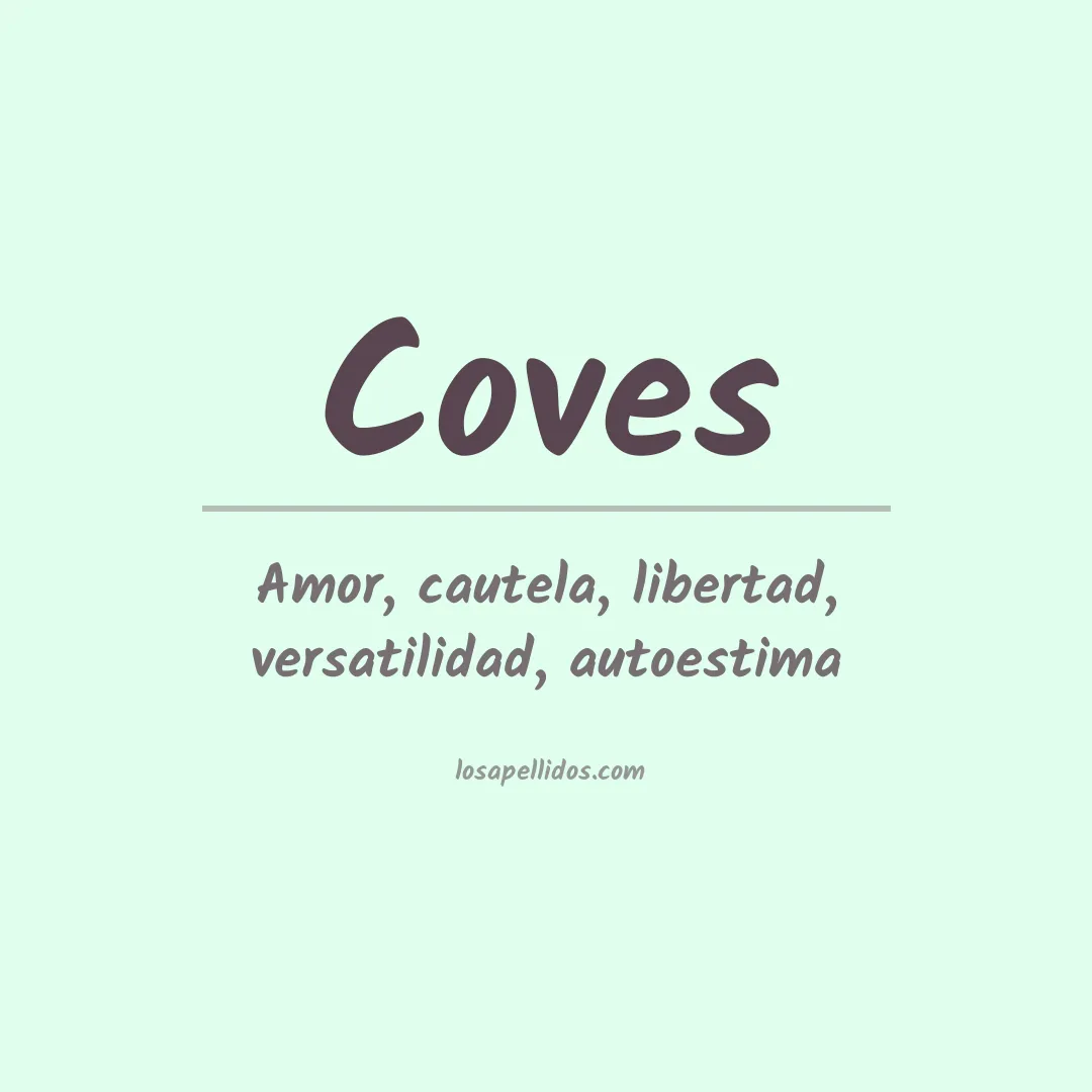 Apellido Coves