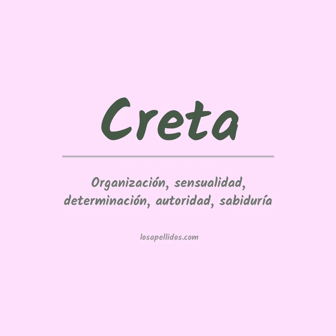 Apellido Creta