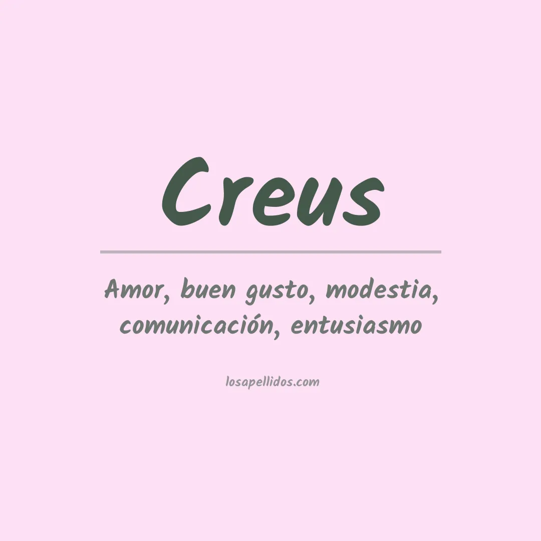Apellido Creus